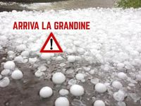 Meteo: Grandine in arrivo, ecco dove colpirà l'Italia tra poco