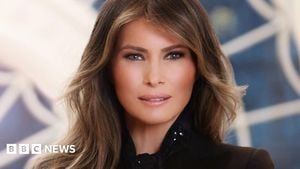 Melania Trump Unveils New Portrait Amid Controversy