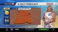 The first day of summer brings a heat advisory