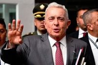Colombia court frees ex-president Uribe during appeal process