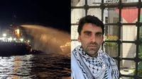 Australian speaks of 'shocking' drone attack on Gaza aid ship he was about to board