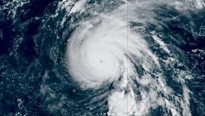 Hurricane Gabrielle Surges To Category 3 Near Bermuda