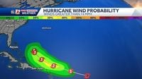 Tropical Storm Erin strengthening, on track to become a powerful category 3 hurricane
