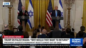 Trump Proposes Controversial U.S. Takeover Of Gaza Strip