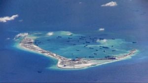 China Steps Up Activity Around Scarborough Shoal