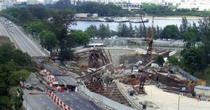 Highway Collapse Strikes Hachinohe City, Leaving Many Trapped