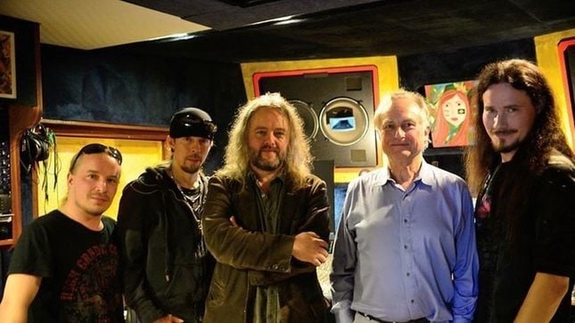 Richard Dawkins Nightwish grubu üyeleri ile