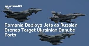 Russian Drone Blitz On Ukraine Sparks NATO Tension