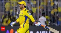 CSK vs KKR Live Score, IPL 2025: MS Dhoni in the middle as CSK batting collapses under pressure   - The Times of India