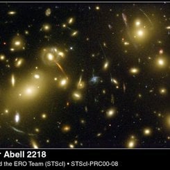 Abell 2218: Bir Gökada Kümesi Merceği
