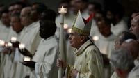 Vatikan - Osternacht-Gottesdienst im Petersdom ohne Papst Franziskus