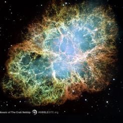 Crab Nebula Mosaic from HST