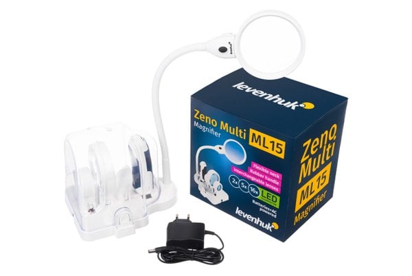 Levenhuk Zeno Multi ML15 Beyaz Büyüteç