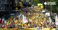 Thousands rally in Brussels for a free Iran – yet the media stayed silent