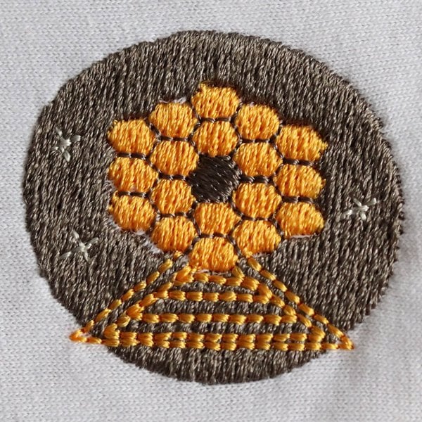 James Webb T-Shirt (Nakış, %100 Pamuk)