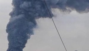 Ukrainian Drone Strikes Hit Russian Chemical Plant