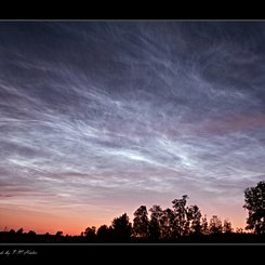 Noctilucent Clouds Over Sweden