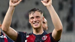 Premier League Scouts Track Bologna's Sam Beukema