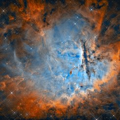 Star Formation in the Pacman Nebula