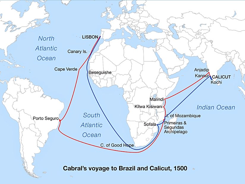 Gidiş rotası kırmızı, dönüş rotası ise mavi renkle gösterilmiştir.
