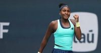 Coco Gauff falls to Magda Linette in round of 16 at Miami Open