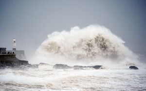 Storm Darragh Causes Havoc Across UK And Ireland