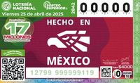 Economía y Lotería Nacional lanzan cachito de “Hecho en México