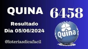 Quina Lottery Draw 6665 Results Announced