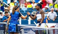 Coco Gauff explains what she found 'very weird' about her match with Lucia Bronzetti at the Cincinnati Open