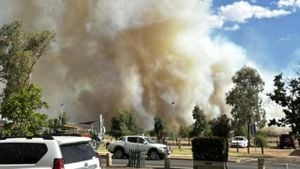 Queensland Town Unites To Battle Bushfire Crisis