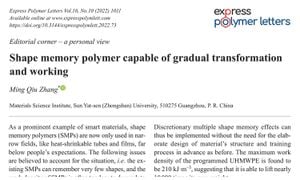 New Polymer Technique Enables Shape Transformation Mimicking Nature