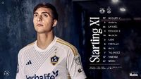 Starting XI presented by Modelo: LA Galaxy at New York Red Bulls | May 10, 2025 | LA Galaxy