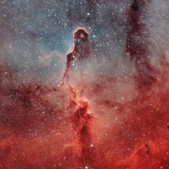 The Elephant's Trunk in IC 1396