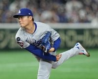 ドジャース開幕戦勝利 先発の山本由伸「皆さん、お久しぶりです！」ヒーローインタビューでファンに感謝を語る｜テレ東スポーツ：テレ東