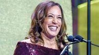 Harris claims Kimmel suspension happened because Trump 'couldn't take a joke'