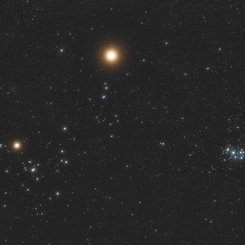  Mars and the Star Clusters 