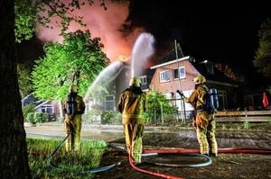 Fire Destroys Group Accommodation In Sleen