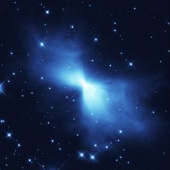 Cold Wind from the  Boomerang Nebula