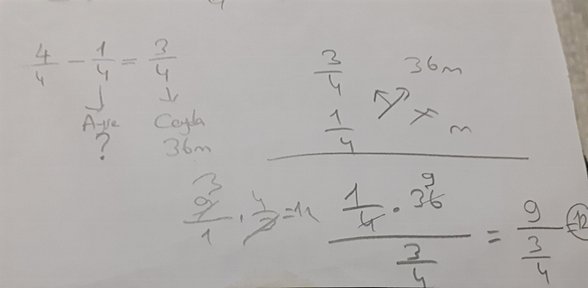 Matematik soru çözümü