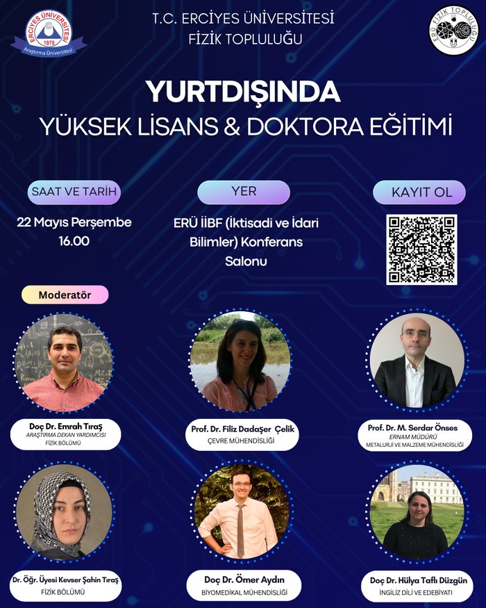Yurtdışında Yüksek Lisans ve Doktora Eğitimi Paneli