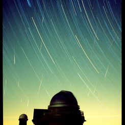 Leonids Over Korean Observatory