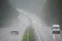 Flood warning as thunderstorms to hit parts of UK after heat streak
