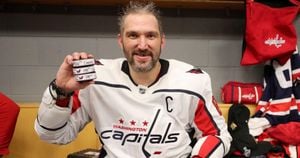 Ovechkin Eyes Gretzky's NHL Goals Record