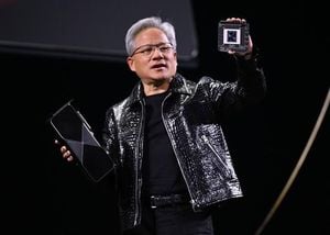 Nvidia CEO Jensen Huang Unveils New AI Chip At GTC 2025