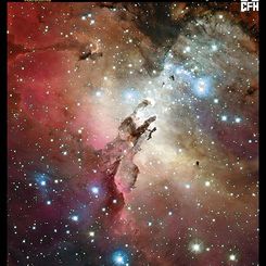 The Eagle Nebula from CFHT