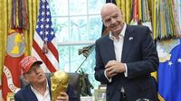 Trump, Infantino plot World Cup draw amid US stadium spotlight