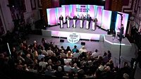 What was discussed in the Caerphilly by-election debate?