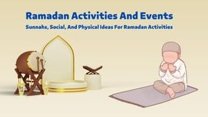 Encouraging Healthy Activities During Ramadan 2025