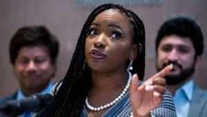 Jasmine Crockett Fires Back At Trump After Insult