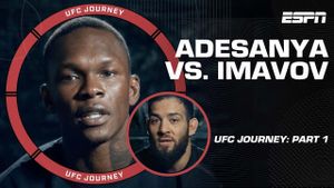 UFC Fight Night: Adesanya Faces Imavov Today